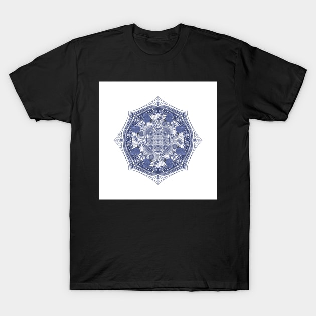 Blue Monarchs T-Shirt by thatmacko